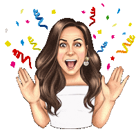 Celebrate Happy Birthday Sticker