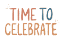 Celebrate Happy Birthday Sticker