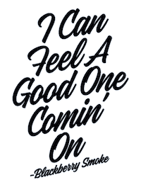 Run Away Southern Rock Sticker by Blackberry Smoke