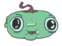 hungrypeachboy baby creepy lick troll Sticker