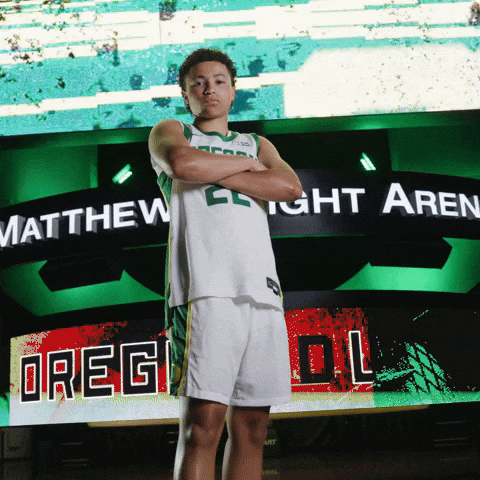 Oregon Basketball GIF by GoDucks