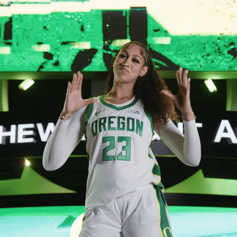 Oregon Basketball GIF by GoDucks