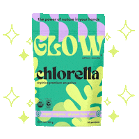 GLOWSuperfoods glow superfoods chlorella magicelixir Sticker