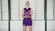 Clap Strom GIF by Fremantle Dockers