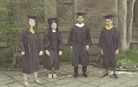 Princeton celebration celebrate yay jump GIF