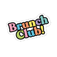 Brunch Club Sticker by Hellomatina