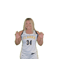 Clarke Athletics Sticker by Clarke University