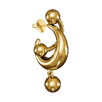 3D Croissant Sticker by Carol Civre