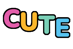 Youre Cute Love It Sticker