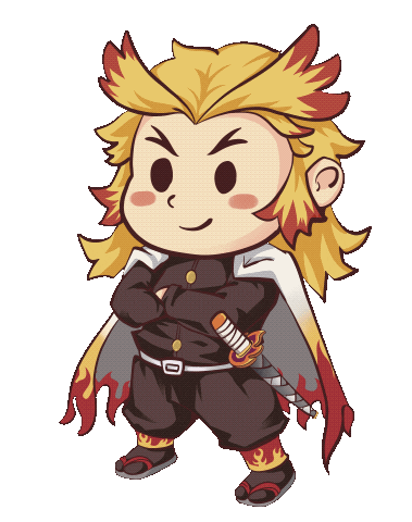 Pumpedc giphyupload rengoku wonejo wonejoprince Sticker