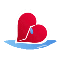 broken heart bachelor Sticker by AM by Andre Martin
