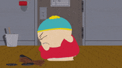 scared eric cartman GIF by South Park 