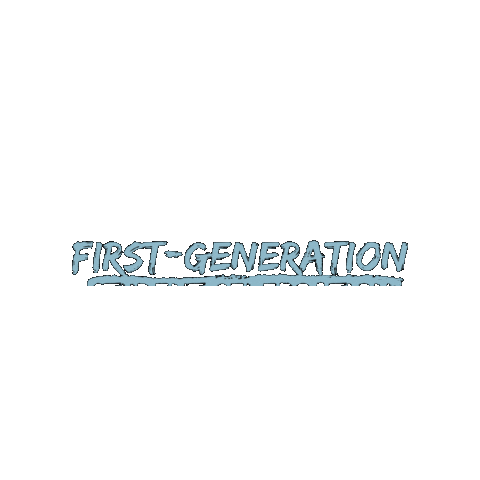 First Generation Student Sticker by bcgators