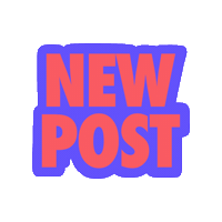 New Post Sticker