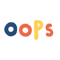 Whoops Sticker