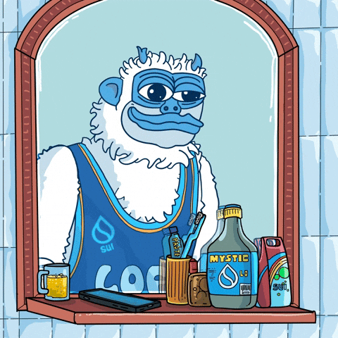 Dental Hygiene Crypto GIF by Lofi The Yeti