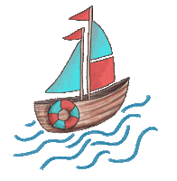 Summer Illustration Sticker