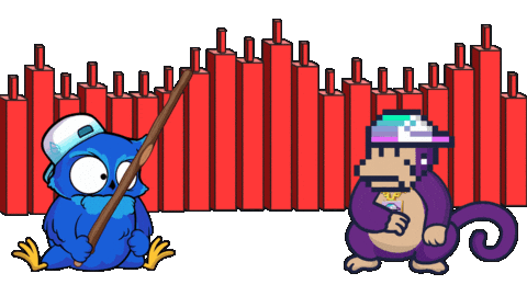 Crypto Scratching Sticker by BigBrains