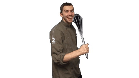 Chef Cooking Sticker by Rivero Schoonhoven