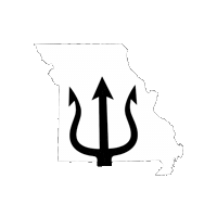 Stl Trident Sticker by University of Missouri-St. Louis