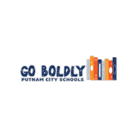 Go Boldly Oklahoma City Sticker by Putnam City Schools