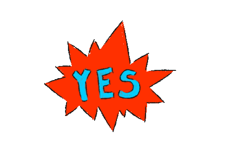 Impact Yes Sticker