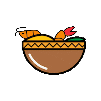 Camarao Cuia Sticker