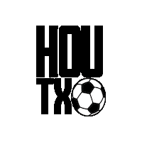 Houston Tx Soccer Sticker