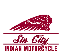 Sin City Motorcycle Sticker by RideNow Powersports
