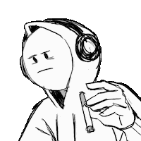 Smoke Smoking Sticker by CC0 Studios