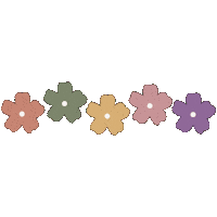 Flower 꽃 Sticker