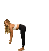 goltesanamaria fitness yoga practice doncic Sticker