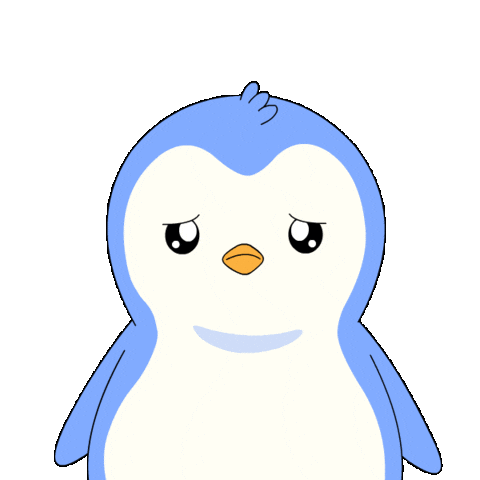 Happy Cry Sticker by Pudgy Penguins