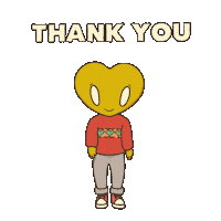 Thank U Sticker by LT3 Creations