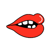 lips mouth Sticker by Carolyn Figel