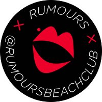 rumoursbeachclub rumoursbeachclub getbeachy slowdownandrussh Sticker