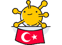 Coronavirus Sticker by Teyit