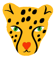 Cat Pet Sticker by Bodil Jane