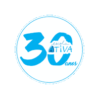 escolativa escola 30 anos ativa escolativa Sticker