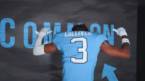University Of North Carolina Football GIF by UNC Tar Heels