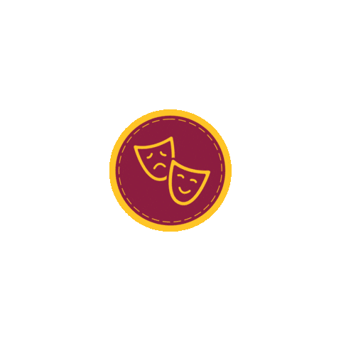 Sun Devils Comedy Sticker by Arizona State University