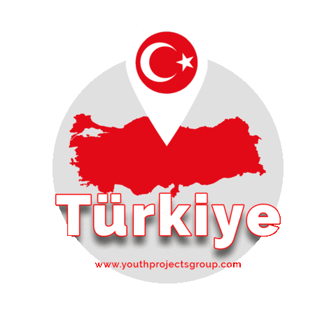 Turkey Map Sticker by Youth Projects Group