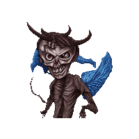 Creepy Cute Horror Sticker by A Reason To Feel