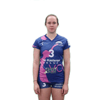 OUDEGEM reaction sport party volleyball Sticker