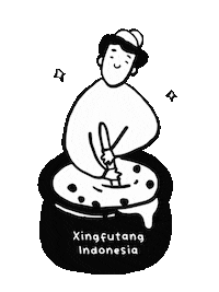 Bubble Tea Happiness Sticker by XING FU TANG INDONESIA