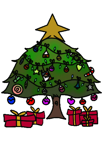 Christmas Tree Sticker