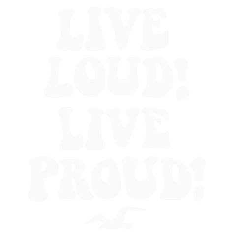 Pride Live Loud Sticker by Hollister Co.