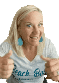 Happy Fun Sticker by Beach Boss Influencers