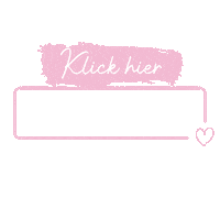 Klick Hier Sticker by glitzerimkopf