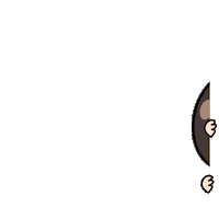 dlosticker kawaii sticker baka dlo Sticker
